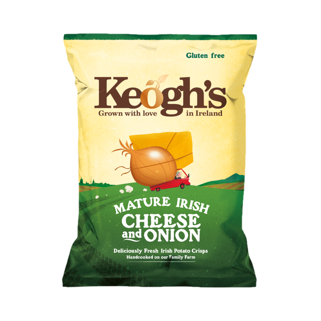 Keogh s Vana Iiri Juustu Ja Sibulaga Kartulikr psud 40g Actimer Keogh s vana iiri juustu ja sibulaga kartulikr psud 40g actimer